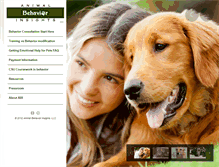 Tablet Screenshot of animalbehaviorinsights.com